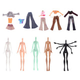 Maxbell Joints Flexible Plastic Detachable Nude Doll Body without Head Accessory