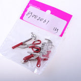 Maxbell 1:12 Dollhouse Miniature Tool Kit Metal Hammer Plier Scissor Saw Screwdriver