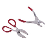 Maxbell 1:12 Dollhouse Miniature Tool Kit Metal Hammer Plier Scissor Saw Screwdriver