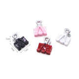 Maxbell Dollhouse Miniature 1:12 Toy 4 Pieces Metal Folders for Book and Magazine