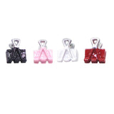 Maxbell Dollhouse Miniature 1:12 Toy 4 Pieces Metal Folders for Book and Magazine