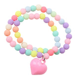 Maxbell Cute Doll Jewelry Plastic Necklace DIY Making for 18'' American Doll