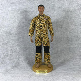 Max Cool Military Army Suit Fireman Uniform Model for 1/6 Soldier Dolls Accs # 1