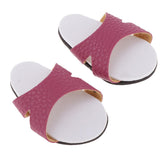 Max Dolls Slippers Summer Shoes for 18inch American Doll Accessoris Rosy