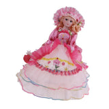 Max Vintage Elegant Victorian Porcelain Doll Splicing Doll 18inch Pink Dress