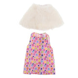 Maxbell Cute Short Skirt & Cape for 18inch Dress Up Accs Rose Red