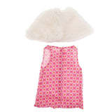 Maxbell Cute Short Skirt & Cape for 18inch Dress Up Accs Red Flower