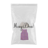 Maxbell Cute Short Skirt & Cape for 18inch Dress Up Accs Purple Flower