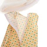 Maxbell Cute Short Skirt & Cape for 18inch Dress Up Accs Orange Flower