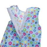 Maxbell Cute Short Skirt & Cape for 18inch Dress Up Accs Blue Flower