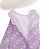 Maxbell Cute Short Skirt & Cape for 18inch Dress Up Accs Purple Heart