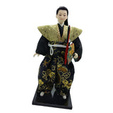 Max 12inch Vintage Japanese Samurai Kimono Doll Oriental Dolls Model Craft