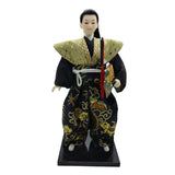 Max 12inch Vintage Japanese Samurai Kimono Doll Oriental Dolls Model Craft