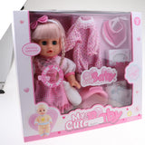 Maxbell Dollhouse Miniature Girl Jointed Dolls Model Pretend Play Toy Gift #2