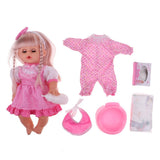 Maxbell Dollhouse Miniature Girl Jointed Dolls Model Pretend Play Toy Gift #2