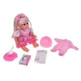 Maxbell Dollhouse Miniature Girl Jointed Dolls Model Pretend Play Toy Gift #2