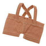 Max 20cm Cute Doll Suspender Pants Casual Outfit Dress Up Accessory Khaki