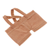 Max 20cm Cute Doll Suspender Pants Casual Outfit Dress Up Accessory Khaki