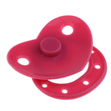 Max Dummy Pacifier For Reborn Baby Dolls With Internal Magnetic Rose Red