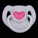 Max Dummy Pacifier For Reborn Baby Dolls With Internal Magnetic White