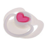 Max Dummy Pacifier For Reborn Baby Dolls With Internal Magnetic White