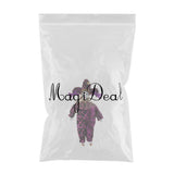 Max Porcelain Dolls Teardrop Clown Doll Wearing Purple Outfits Halloween Gifts