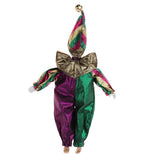 Max Clown Porcelain Doll Wearing Outfits For Halloween Party Tricky Props 22cm