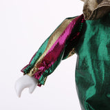 Max Clown Porcelain Doll Wearing Outfits For Halloween Party Tricky Props 22cm