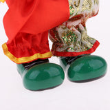 Max 6inch Funny Clown Porcelain Doll in Colorful Costume Handicraft Gift Accs #2