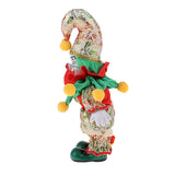 Max 6inch Funny Clown Porcelain Doll in Colorful Costume Handicraft Gift Accs #2