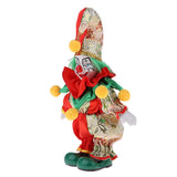 Max 6inch Funny Clown Porcelain Doll in Colorful Costume Handicraft Gift Accs #2