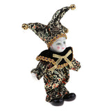 Max 6inch 16cm Pocerlain Triangel Doll Clown Doll Home Desk Display Ornaments #3
