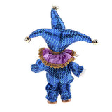 Max 6inch 16cm Pocerlain Triangel Doll Clown Doll Home Desk Display Ornaments #5