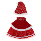 Max Doll Dress Hat Cape for 18 inch Doll Dress up Christm