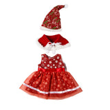 Max Doll Dress Hat Cape for 18 inch Doll Dress up Christm