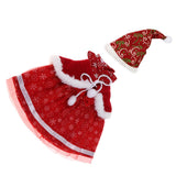 Max Doll Dress Hat Cape for 18 inch Doll Dress up Christm