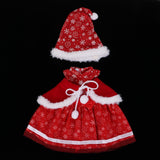 Max Doll Dress Hat Cape for 18 inch Doll Dress up Christm