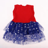 Max Stylish Party Dress Lace Skirt Costume For 18inch American Fashion Dolls