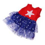 Max Stylish Party Dress Lace Skirt Costume For 18inch American Fashion Dolls
