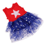 Max Stylish Party Dress Lace Skirt Costume For 18inch American Fashion Dolls