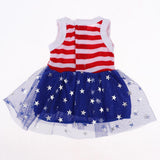 Max Stylish Christmas Dress Lace Skirt Garment For 18inch Dolls