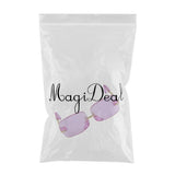 Max 1/6 Pair Square Frame Clear Lens Glasses Eyewear for Blythe Dolls Purple