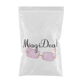 Max 1/6 Pair Square Frame Clear Lens Glasses Eyewear for Blythe Dolls Pink