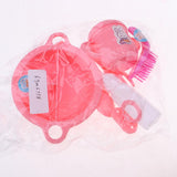 Max 8pcs Plastic Simulation Cutlery Set Tableware Model For Girl Doll Accessory