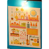 Maxbell 1/24 Scale Wooden Dollhouse Miniature Kits With Furniture & LED Light - Baby Bedroom Nursery Room Model