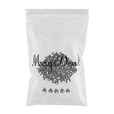Max Black Plastic Safety Eyes For Teddy Bear Animal Puppet Craft 8MM (100Pcs)