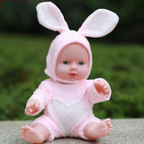 Max 30cm 12inch Handmade Lifelike Soft Vinyl Newborn Baby Doll Birthday Gifts