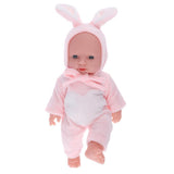 Max 30cm 12inch Handmade Lifelike Soft Vinyl Newborn Baby Doll Birthday Gifts