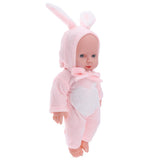 Max 30cm 12inch Handmade Lifelike Soft Vinyl Newborn Baby Doll Birthday Gifts