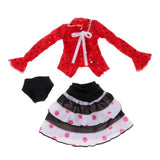 Max Fashionable Shirt Skirt Underpants Suit for 1/6 Blythe Dolls Clothes